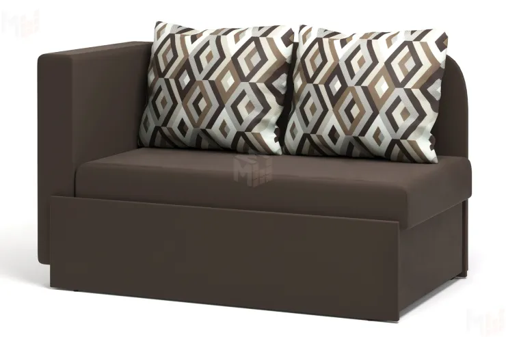 Кушетка Кларис коричневая