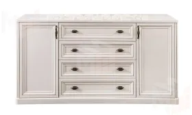 Комод Натали белый глянец (гостиная)