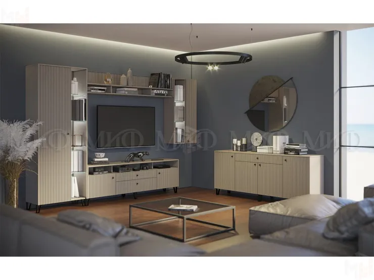 Комод Оливия (мокко софт)