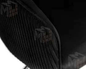 Стул барный DOBRIN DARCY BLACK (черный велюр (1922-21))