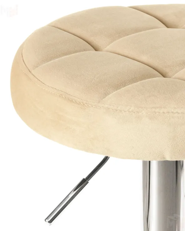 Табурет барный DOBRIN BRUNO (бежевый велюр (MJ9-10))