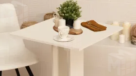 Стол обеденный Анкона Тип 1  Белый