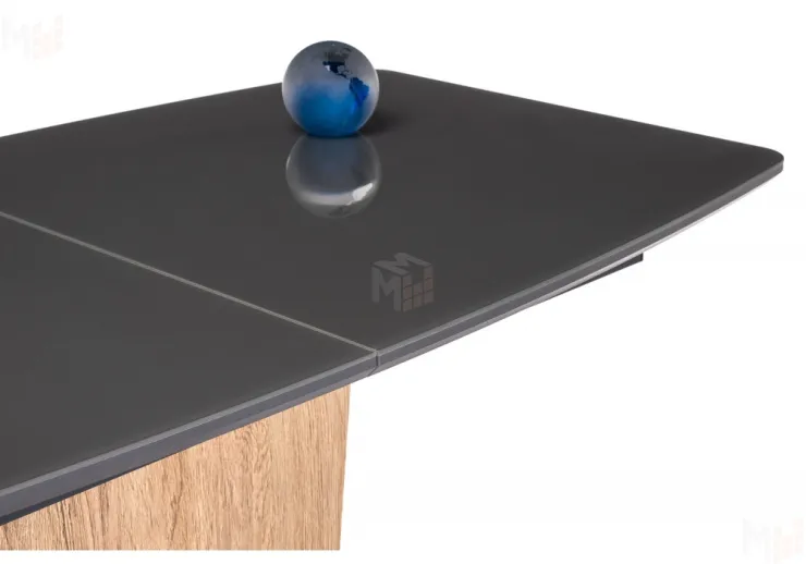 Стол Теон  дуб антор натуральный / графит