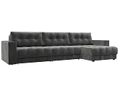 Диван угловой с декором Лига-049 НПБ Лонг