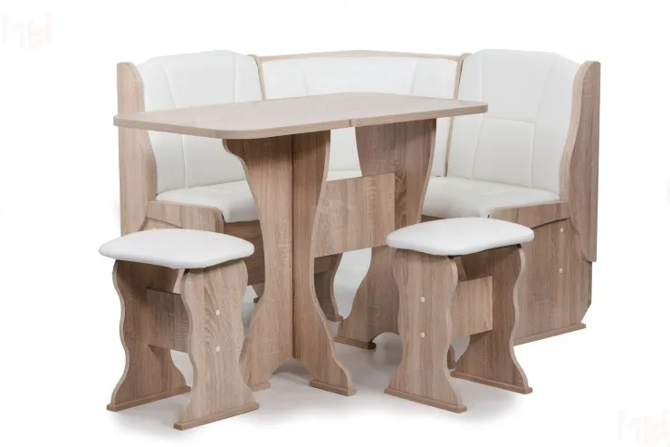 Кухонный уголок Нарцисс (сонома/Милк)