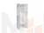 Шкаф Макс 2 двери 75х61х233 белый