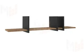 Полка навесная NATURE 18 Дуб табачный