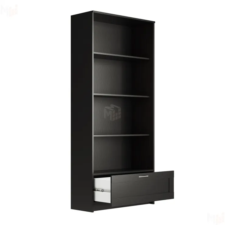 Стеллаж Сириус 78*190 см 1 ящик (венге)