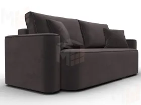 Диван прямой Лига-118 НПБ ( SEVEN 727 коричневый )