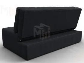 Диван прямой Лига-107 (160) ( JOLY 16 темно-серый )