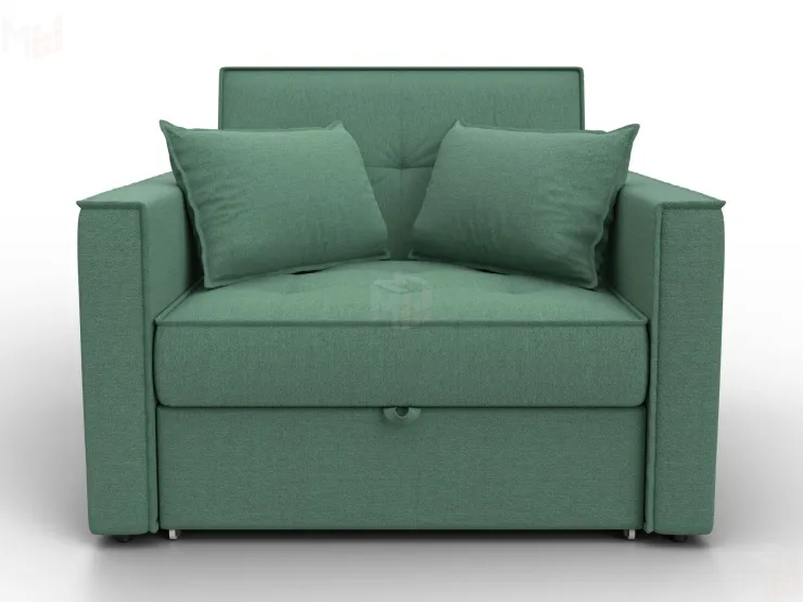 Кресло-кровать Лига-104 (80) ( Амур 11 зеленый )