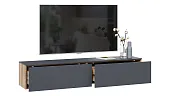 Тумба ТВ Порто - ТД-393.03.11 Яблоня Беллуно, Графит софт