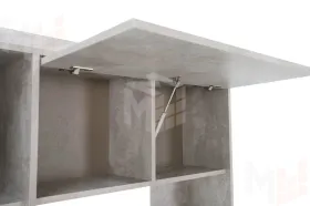 Стол компьютерный Котофей Цемент Светлый