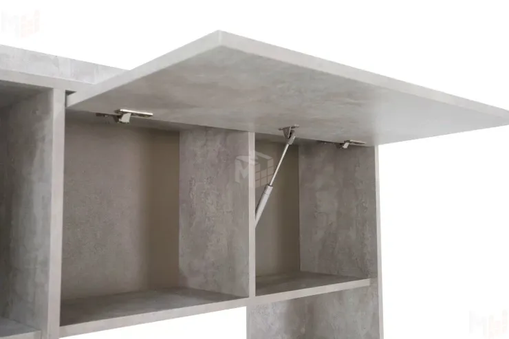 Стол компьютерный Котофей Цемент Светлый