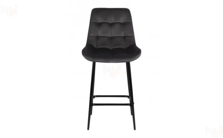 Полубарный стул Эйден Confetti черный H-75/черный