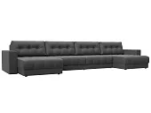 Диван П-образный с декором Лига-049 НПБ Лонг