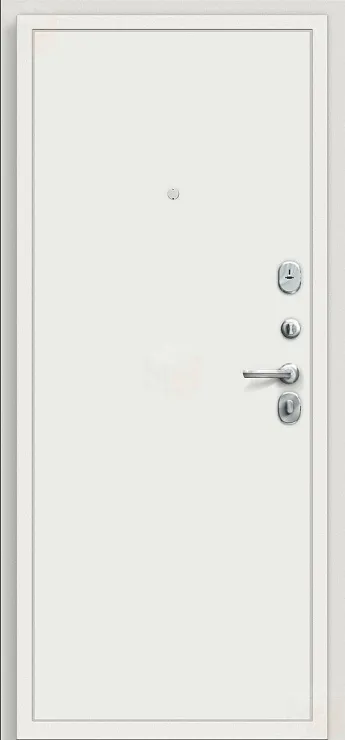 Входная металлическая дверь Аура Kale Шагрень белая/Off-white
