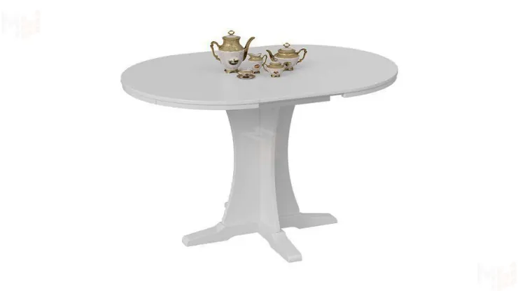 Стол обеденный Amadeo 1 - МО-036 Белый матовый