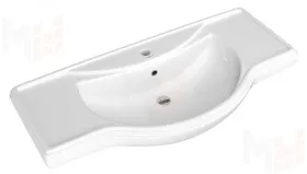 Тумба с раковиной Rich 105 см Белое Дерево