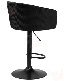 Стул барный DOBRIN DARCY BLACK (черный велюр (1922-21))