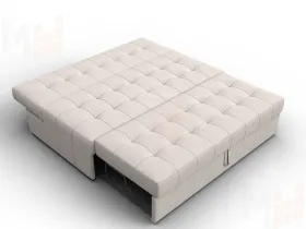 Диван прямой Лига-107 (160) ( JOLY 05 бежевый )