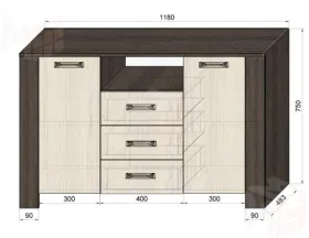Комод Фанки Тайм ФТ-01