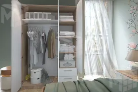 Шкаф 3-х дверный с ящиками Илга 415.01 