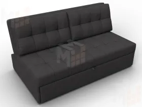 Диван прямой Лига-107 (160) ( JOLY 08 коричневый )