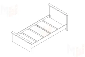 Кровать Тифани 305.04