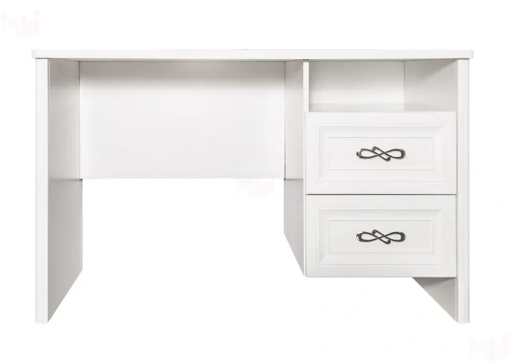 Стол письменный Мишель белый матовый