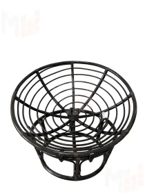 Кресло Папасан 23/01 с коричневой подушкой