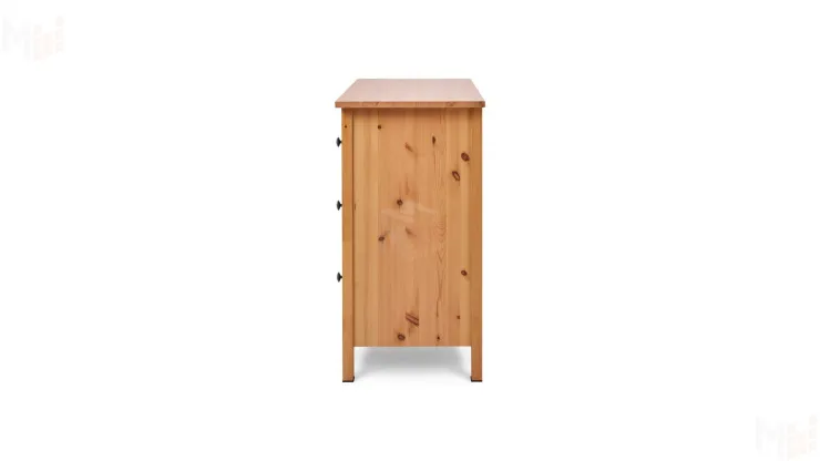 Комод КЫМОР 3 ящика светло-коричневый