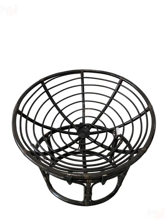 Кресло Папасан 23/01 с коричневой подушкой