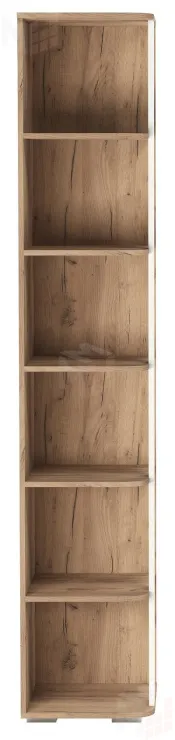 Угловое окончание ГРЕТТА Дуб Крафт золотой-Белый