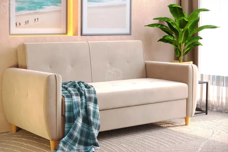 Диван-кровать Лайм Бежевый