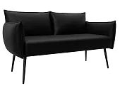 Диван прямой Лига-083 ( экокожа GRIFON 18 черный )