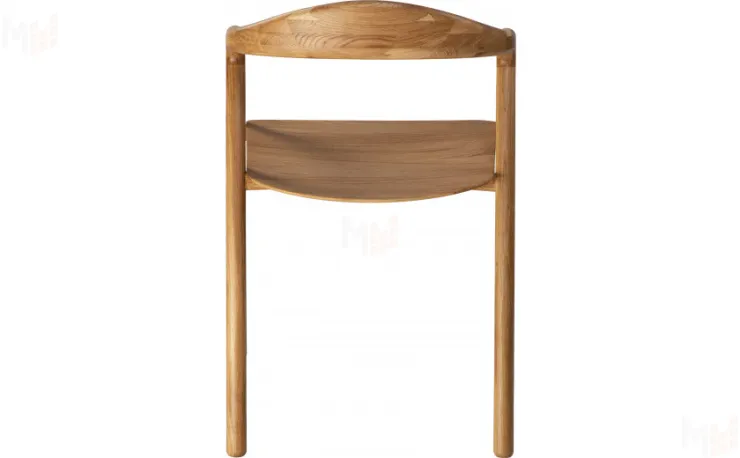 Кресло деревянное из массива дуба Соул Дуб светлый