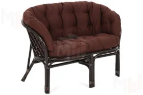 Диван из ротанга "Багама" подушки полные