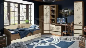 Угловой шкаф Пираты ПР-11