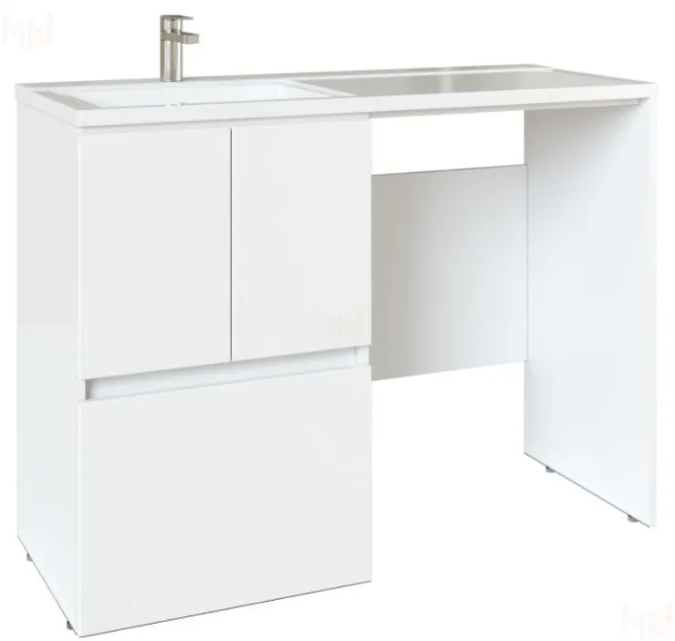 Тумба под умывальник "Космос 120" левый/правый Норма Н1 Айсберг