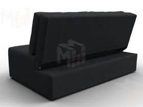 Диван прямой Лига-107 (140) ( JOLY 16 темно-серый )