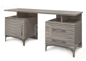 Туалетный столик Гравита серый камень глянец