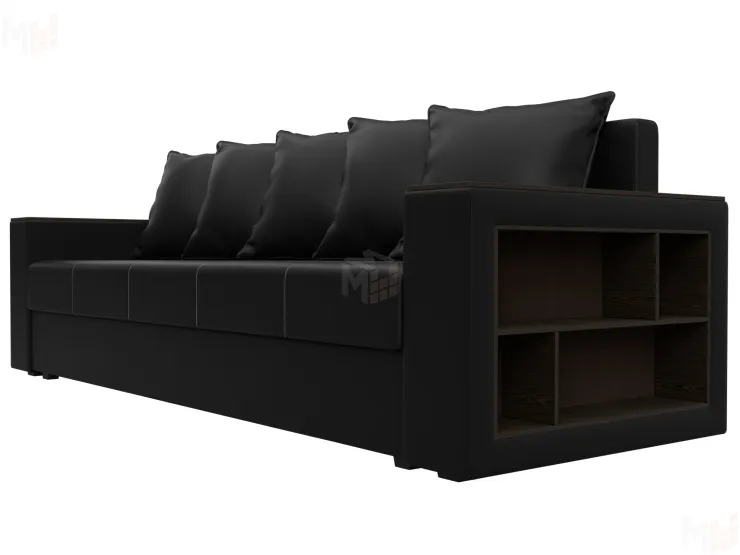 Диван прямой Дубай Лайт ( Черный )