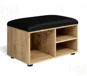 Обувница Мини-Лайт МЛ-5 Дуб крафт золотой/ателье светлое