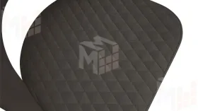 Стул Гэтсби К3 Белый матовый, Велюр Confetti Stone