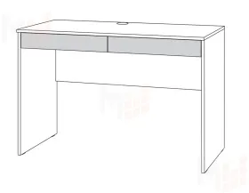 Стол Трувор  компьютерный 12.69