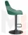 Стул барный DOBRIN JOSEPH BLACK (зеленый велюр (MJ9-88))