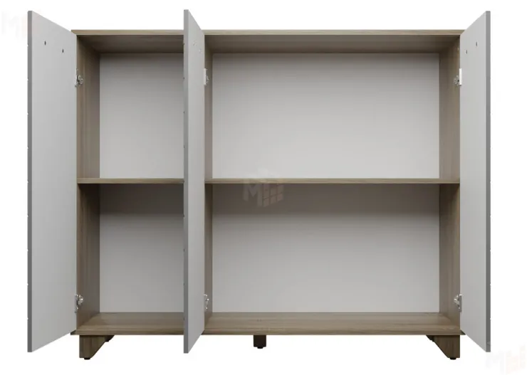 Комод Стокгольм (дуб самдал/серый графит)