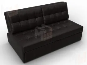 Диван прямой Лига-107 (160) ( GRIFON 12 коричневый )