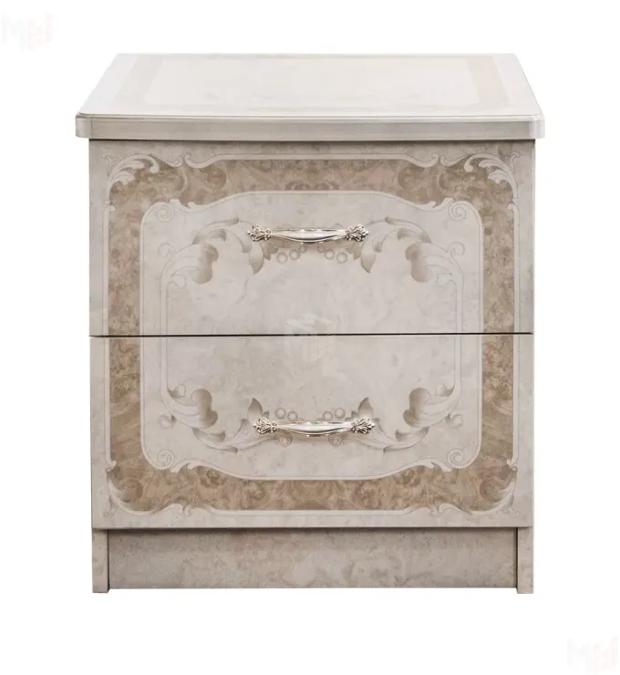 Тумба прикроватная Патрисия крем корень глянец